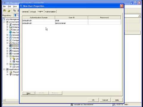 Creating a User in SMC