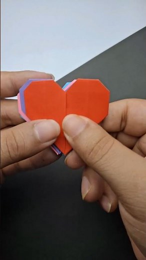 How to Make an Easy Origami Heart | DIY Paper Heart Tutorial ❤️ #OrigamiHeart #OrigamiTutorial