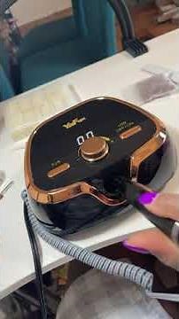 YaFex Professional Nail Drill Machine, 35000RPM Electric Nail File E Filer with Speed Display, 2 USB