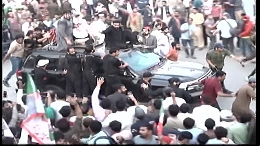 Video shows moments after former Pakistan PM Imran Khan shot, wounded