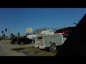 Hoods In Earlimart, California (4k) POV