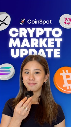 CoinSpot - Buy & Sell Bitcoin on Instagram: "The latest crypto update 🎤 📊 Bitcoin closes the week above a key long-term trendline 💳 Ripple partnered with Mastercard to test credit card transactions 🏦 New guidance from U.S. tax authorities Head to CoinSpot Learn for more."