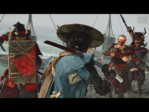 Ghost Of Yotei - Aggressive Stealth & Combat Gameplay | MAX LEVEL Scary Bounty Master - ps5