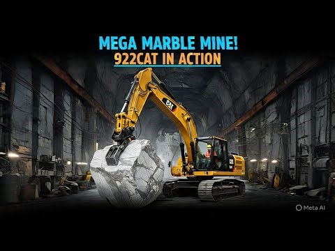 Heavy Machinery in Action – Loader Loading Rocks a Beast! ⚙️