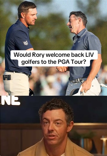 Rory McIlroy says he’d welcome back LIV golfers to the PGA Tour. “I think they’ve already paid their consequence … if it made the overall Tour stronger to have Bryson DeChambeau back and whoever else, I would be okay with it.” (via @The Overlap)