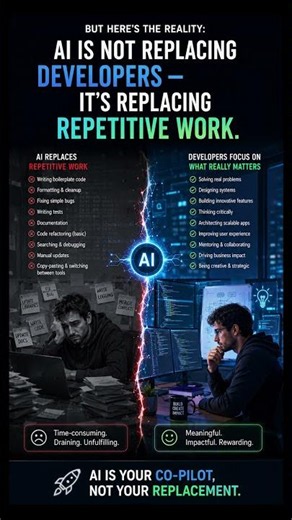 Will AI Kill Developer Jobs? #AI #Developers #Programming #Coding