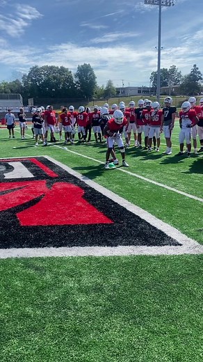 Scrimmage 1 under way! #esufootball #bloodrunsthick #fyp