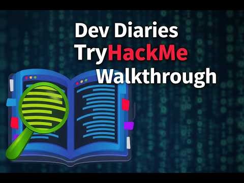 Cracking Dev Diaries | TryHackMe Walkthrough 🔥 (Beginner Friendly)