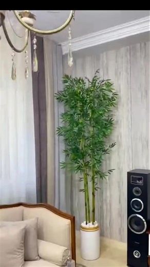 DIY Tanaman Bambu Artificial untuk Aksen Ruangan Estetik