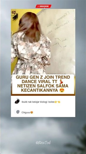 GURU GEN Z JOIN TREND DANCE VIRAL TT #cewekcantik #jointrend #trendtiktok
