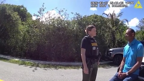 Body Cam Footage Shows Tiger Woods Fail Field Sobriety Tests