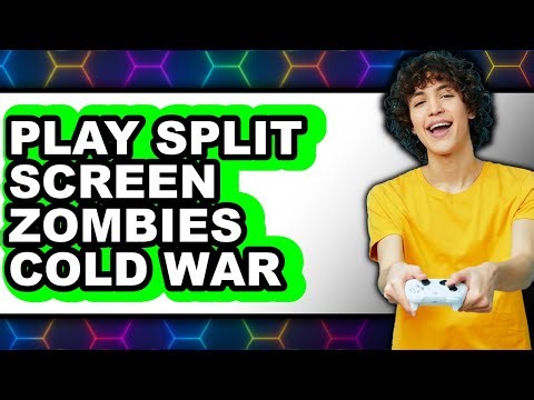 How to Play Split Screen Zombies Cold War (easy Method)