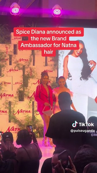 Spice Diana New Ambassador for Natna Hair | Pulse Events Uganda