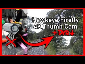 Hawkeye Firefly 4K Thumb - Recording and Flying with the same Camera! - First Full Flight - FPV :)