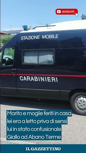 Marito e moglie feriti in casa: lei era a letto priva di sensi, lui in stato confusionale