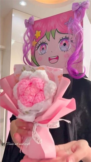 赤(Aka)❤️+白(shiro)🤍゠ピンク(pinku)🩷[New trend, colour trend] #tonniartandcraft #shorts #craft