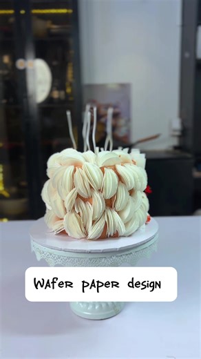 Learn Wafer Paper Cake Design in One Month Online Class
