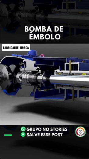 A bomba de êmbolo é um equipamento de deslocamento positivo, utilizada para bombear líquidos com alta pressão e precisão. Seu funcionamento é baseado no movimento alternativo de um êmbolo dentro de um cilindro. Durante o movimento de recuo do êmbolo, cria-se um vácuo parcial dentro da câmara. Esse vácuo abre a válvula de sucção, permitindo a entrada do líquido.