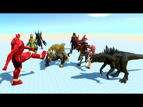 ARBS Animal Revolt Battle Simulator: Epic Raptor vs. Titan Clash!