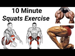 Squats 10 Minute Daily