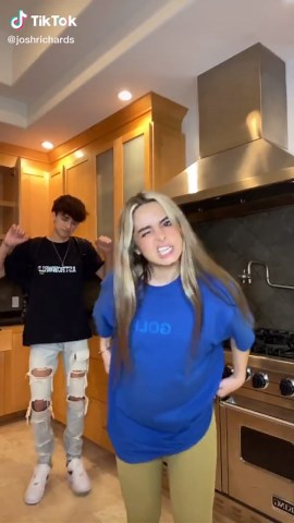 Sorry Bryce had to dance with your girl real quick 😬😂 @addisonre