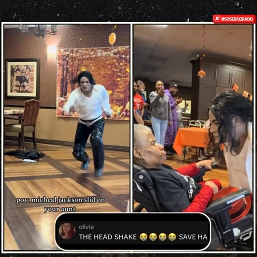 SSZRADIO ©️ on Instagram: "Michael Jackson impersonator goes viral for sliding into an aunt during live performance 😭 #michaeljackson #liveperformance #fypp 🎥 @meleyama._"