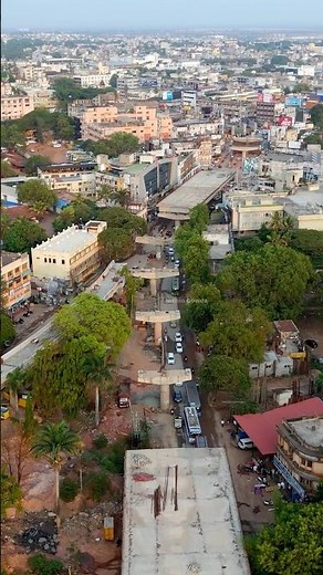 Unseen Progress of Hubli’s Kittur Rani Chennamma Flyover | Latest Construction Drone View