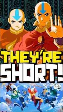 The Secret Heights of Team Avatar Revealed... (They're All SHORT?!) #ATLA #Avatar #Shorts