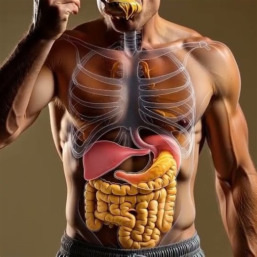 Inside the Human Body: The Full Journey of Peanut Butter on Spoon | 3D Digestive System Explained