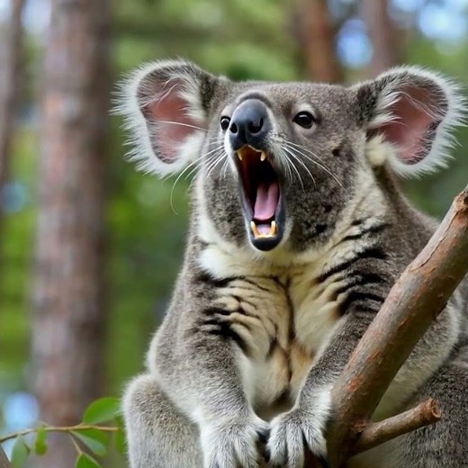 Koala Birth Caught on Camera