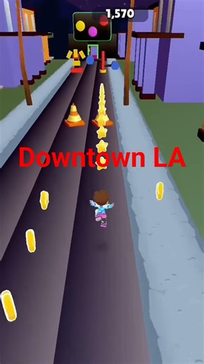 Kooply Run Adventure 🔥| Downtown LA #gaming #kooplyrun #shorts #trending