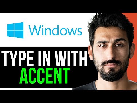 How To Type "e" with Accent on Windows 11 (EASY UPDATED TUTORIAL) [2024]
