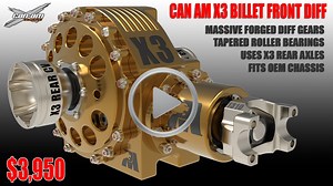 3K views · 25 reactions | CAN AM X3 FRONT DIFF - OFFICIAL PRESS...