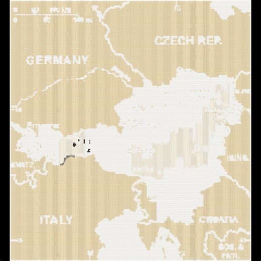 Austria Map with City names