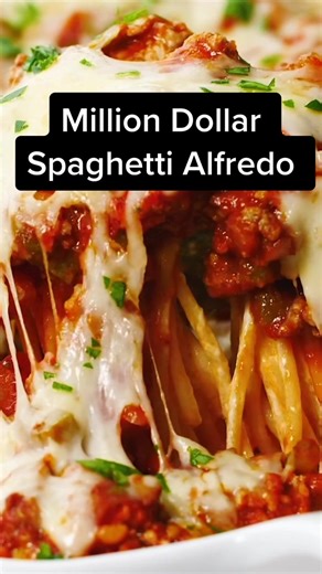 Million Dollar Spaghetti Alfredo Recipe for Casserole Lovers