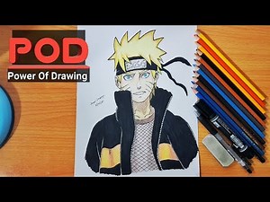 Speed Drawing Naruto Uzumaki