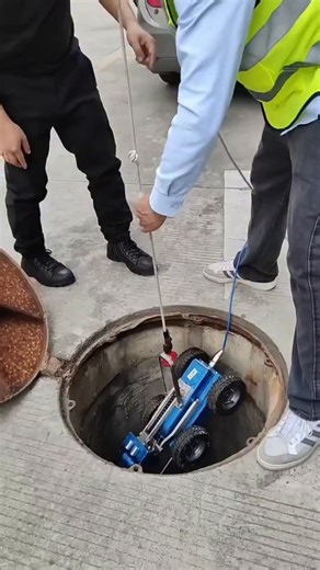 @inventionshark on Instagram: "📹 Sewer Inspection Camera System Remote-controlled, cable-driven crawler cameras allow sewer and pipeline inspections without excavation. 🔍 Cracks, blockages, deformation, and leakage can be detected in real time inside the pipeline. 🛠️ This technology improves safety, increases inspection accuracy, and reduces costs in infrastructure projects."