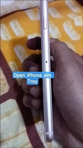 Open iPhone Sim Tray