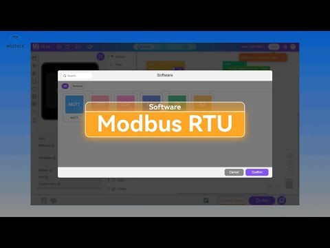 【UiFlow2 Basic Tutorial 】Modbus RTU