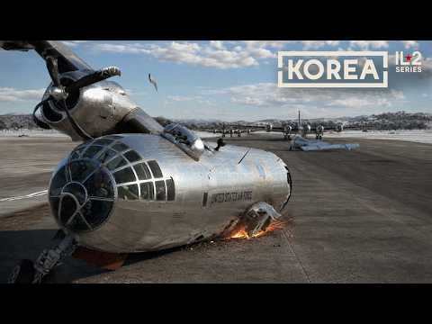 Realistic Plane Crashes, Runway Crashes & Fails #3 | IL-2 Korea | Flight Simulator Crashes