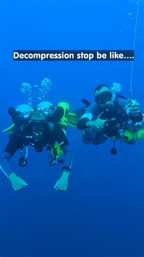 Reef Oasis Diving Center on Instagram: "Decompression stops indeed take longer than standard safety stops. These stops are necessary when divers have ventured into deeper waters or spent extended periods underwater, and they involve carefully calculated durations at specific depths to allow inert gases to safely off-gas from the body. Safety stops, on the other hand, are typically shorter, conducted at a shallower depth, and serve as an additional precaution to reduce the risk of decompression s