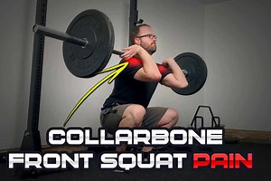 Here's Why Your Collarbone Hurts With Front Squats (And How to Fix it) - Strength Resurgence