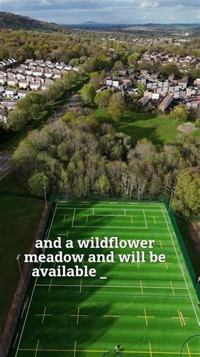 The new 3G pitch at Cwmbran High School