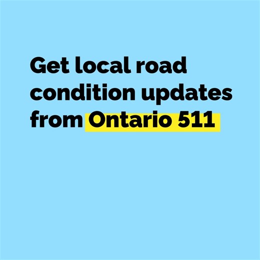 4.5K views | Don't let a detour take over your trip. Check @Ontario511 for road conditions and closure updates before you go. | Ontario Transportation | Facebook