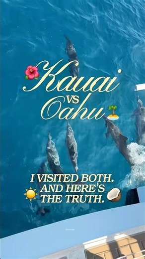 Oahu vs Kauai. Which Hawaii Island Should You Visit? 🏝️
