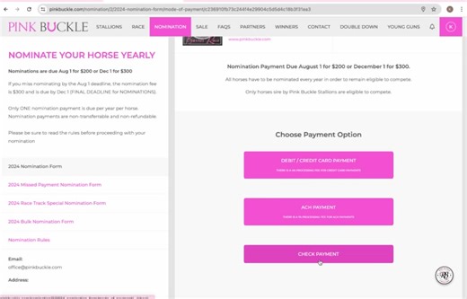 1.1K views | Watch how to nominate and enter online! | Pink Buckle | Facebook