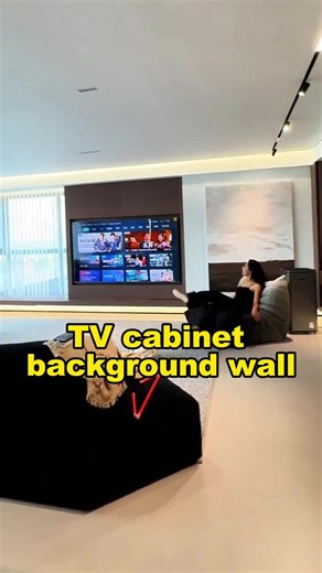 Tv cabinet background wall #aleadhome #highendprojects #cabinet #furnituredesign #showerhead