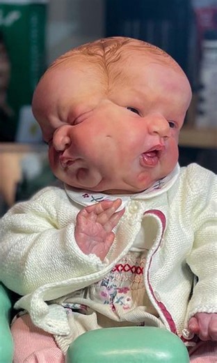 My baby has two faces 😮