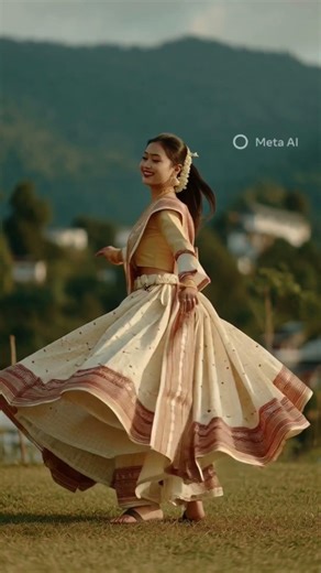 Guti Koler Kolphool 🌺 Assamese Cultural Dance | Zubeen Garg | Bihu Vibes #assameseculture #zubeen