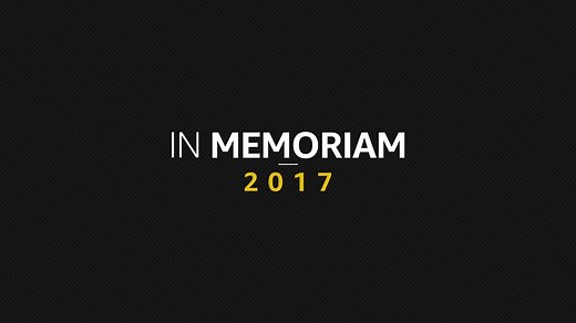 IMDb presents a tribute to those entertainers who passed away in 2017. | IMDb